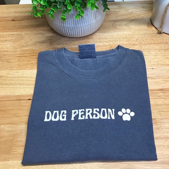 DOG PERSON Unisex Adult 100% Cotton Crewneck T-Shirts - Various - Picture 14 of 16